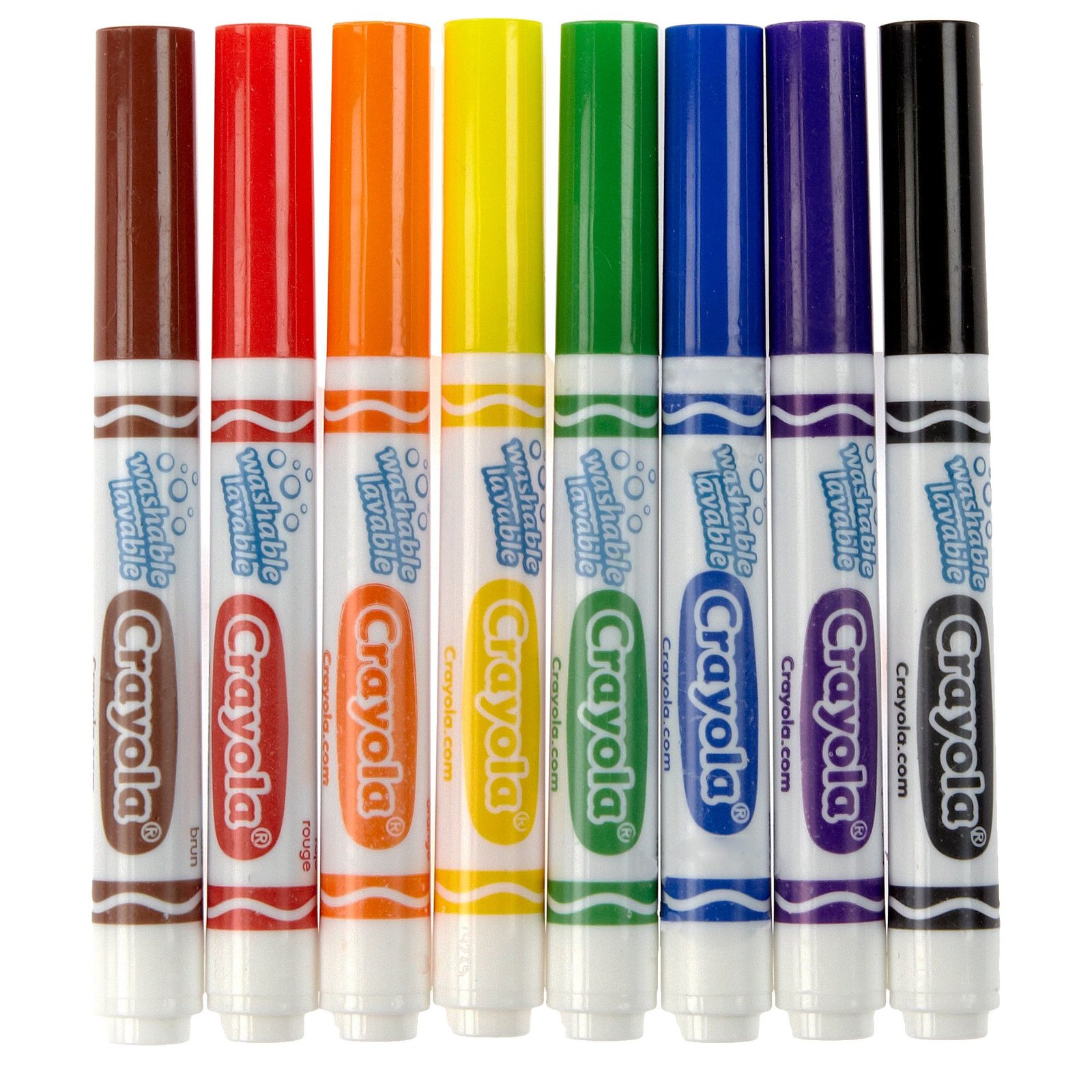 Crayola vyprateľné fixky 8 kusov