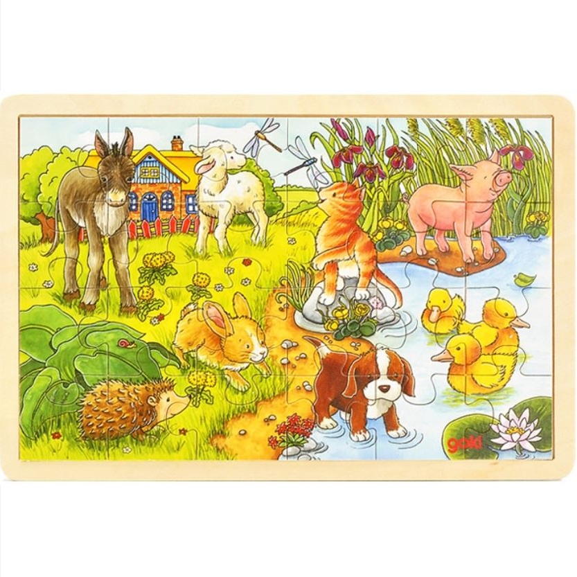 Puzzle Mláďatká zvierat