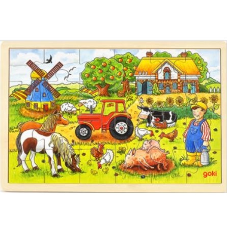 Puzzle Na farme