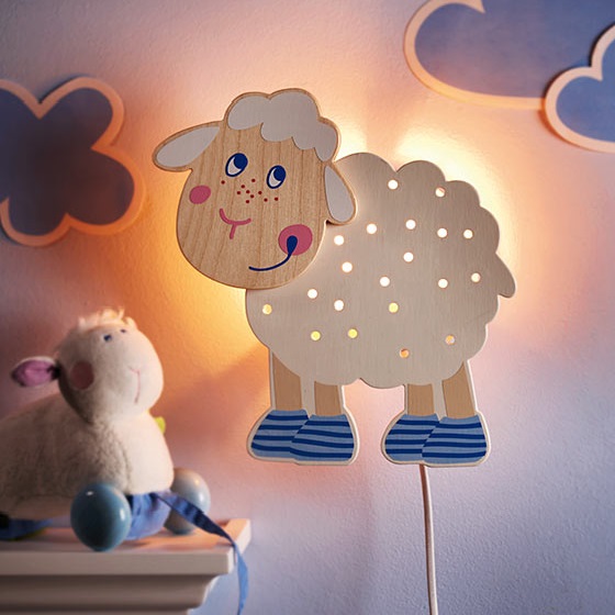 Nočná lampa ovečka