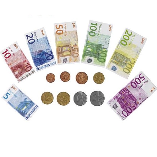 Peniaze na hranie - Euro